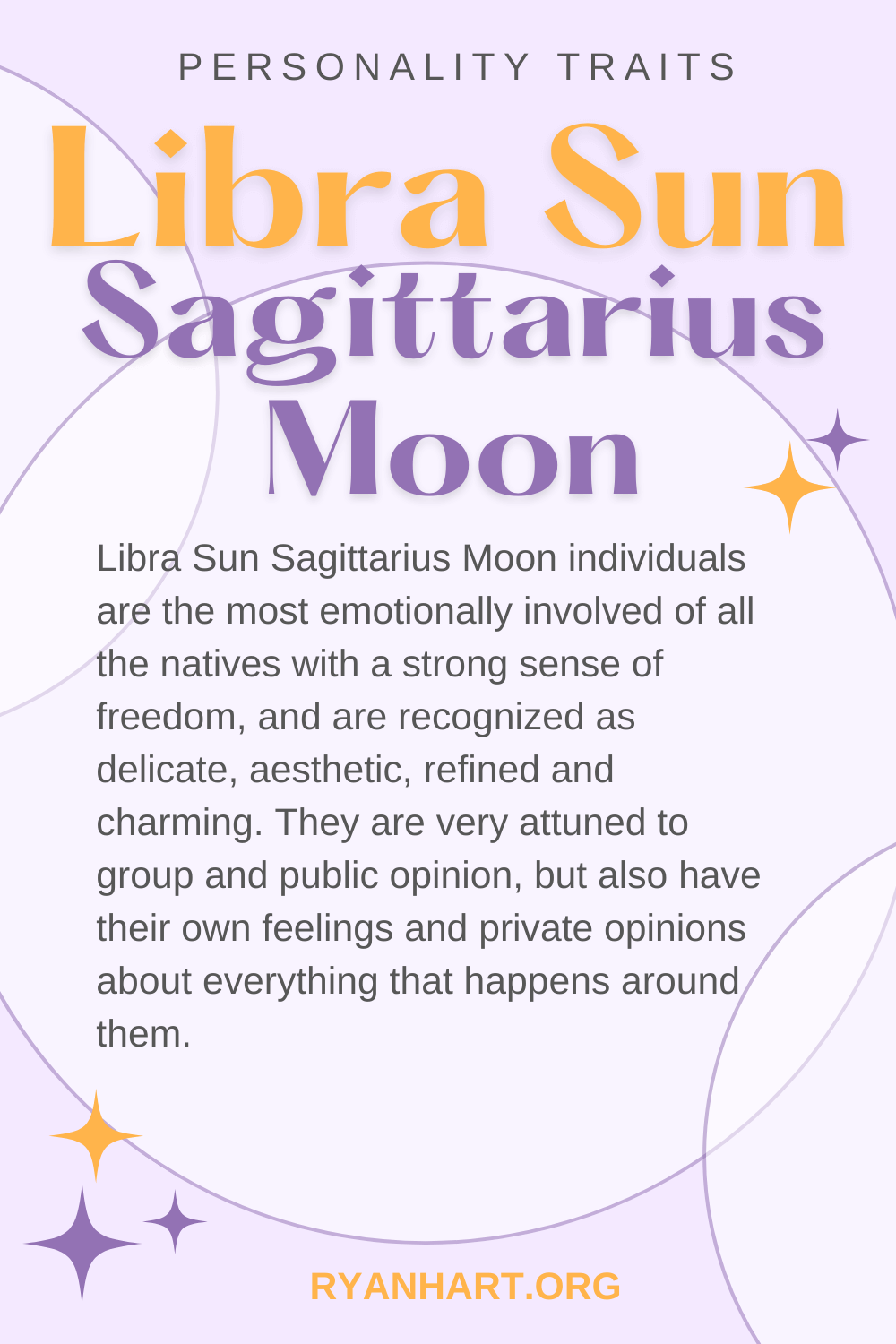 Libra Sun, Sagittarius Moon